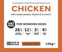 Millie's Paws Cold Pressed Working Dog Food 15kg